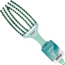 Olivia Garden Finger Brush Medium Arctic Lights - delikatna szczotka do włosów, różne kolory Arctic Teal | Arktyczna zieleń