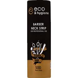 Eko-Higiena Wodoodporne papierowe kołnierzyki KRYZA fryzjerskie, 500szt