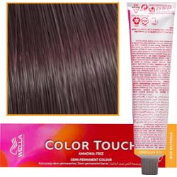 Wella Color Touch - profesjonalna farba do włosów bez amoniaku, 60 ml 6/35 Ciemny Blond Zielono-Mahoniowy