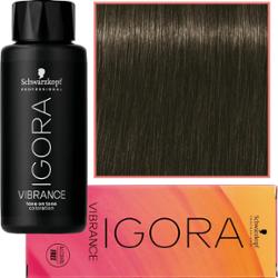 Schwarzkopf Professional Igora Vibrance – półtrwała farba do włosów bez amoniaku, 60ml 5-16 | Jasny Brąz Cendre Czekoladowy