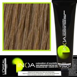 Loreal Professionnel Inoa - farba do włosów bez amoniaku z dodatkową ochroną włosa, 60ml 8.11 Jasny Blond Popielaty Intensywny