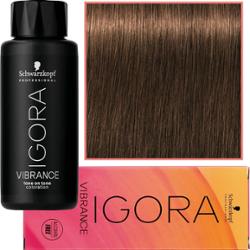 Schwarzkopf Professional Igora Vibrance – półtrwała farba do włosów bez amoniaku, 60ml 5-5 | Jasny Brąz Złoty