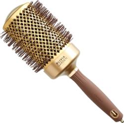 Olivia Garden Expert Blowout Shine Gold & Brown - szczotka do stylizacji włosów 65 mm