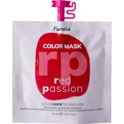 Fanola Color Mask - koloryzująca maska do włosów, różne kolory 30ml Red Passion
