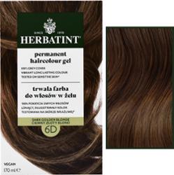 Herbatint Permanent Haircolour Gel – trwała, ziołowa farba do włosów w żelu, 170ml 6D | Ciemny Złoty Blond