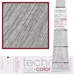 Alter Ego Technofruit Color - farba z keratyną do trwałej koloryzacji włosów, 100ml 10/11 | Platynowy Blond Intensywnie Popielaty