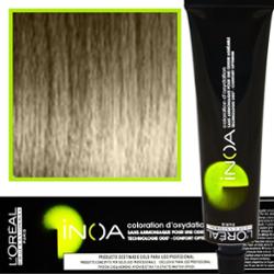 Loreal Professionnel Inoa - farba do włosów bez amoniaku z dodatkową ochroną włosa, 60ml 8.1 Jasny Blond Popielaty