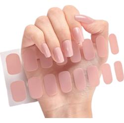 Deni Carte Naklejki Żelowe - naklejki na paznokcie utwardzane UV/LED, różne kolory Nude | Cielisty