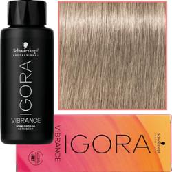 Schwarzkopf Professional Igora Vibrance – półtrwała farba do włosów bez amoniaku, 60ml 9-1 | Ekstra Jasny Blond Cendre