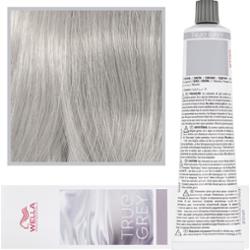 Wella True Grey - farba utleniająca do naturalnie siwych włosów, 60ml Shimmer Light Graphite | Błyszczący Jasny Toner Grafitowy