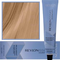 Revlon Revlonissimo Colorsmetique High Coverage - profesjonalna farba do siwych włosów, 60ml HC 9,23 | Bardzo Jasny Opalizujący Złoty Blond