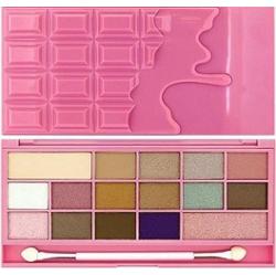 Makeup Revolution Heart Chocolate Pink Fizz - paletka cieni do powiek, mix kolorów 22g
