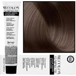 Be Hair Be Color 12 minute - farba do włosów bez amoniaku, 100ml 4,0 | Średni Kasztanowy