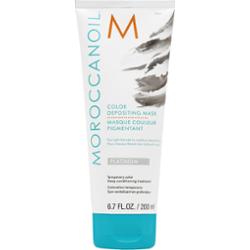 Moroccanoil Color Depositing Mask - arganowa maska koloryzująca do włosów, 200ml Platinum | Platynowy