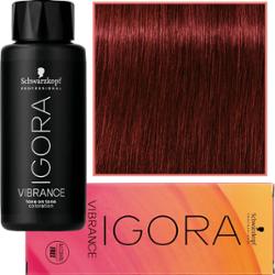Schwarzkopf Professional Igora Vibrance – półtrwała farba do włosów bez amoniaku, 60ml 5-88 | Jasny Brąz Czerwony Esktra