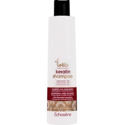 Echosline Seliar Keratin Shampoo - keratynowy szampon do włosów zniszczonych farbowanych, 350ml