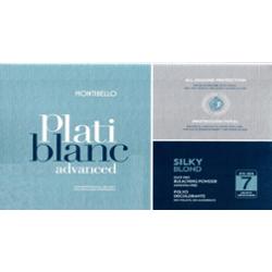 Montibello Platiblanc Silky Blond - profesjonalny rozjaśniacz do włosów, 2x500g