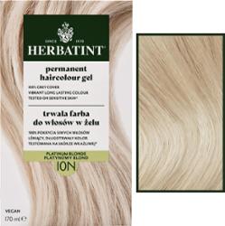 Herbatint Permanent Haircolour Gel – trwała, ziołowa farba do włosów w żelu, 170ml 10N | Platynowy Blond