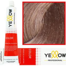 Alfaparf Yellow - trwała farba do włosów z aloesem i kiełkami pszenicy, 100ml 8,21 | Jasny Fioletowy Popielaty Blond