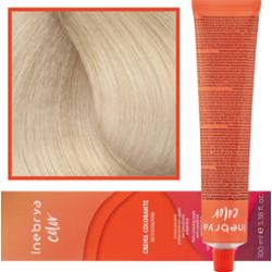 Inebrya Color - farba krem koloryzujący do włosów, 100ml 11/1 | Bardzo Jasny Super Platynowy Popielaty