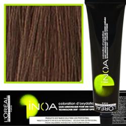 Loreal Professionnel Inoa - farba do włosów bez amoniaku z dodatkową ochroną włosa, 60ml 7.18 Blond Popielaty Mokka
