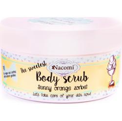Nacomi Sunny Orange Sorbet - ujędrniający peeling cukrowy do ciała, 125g