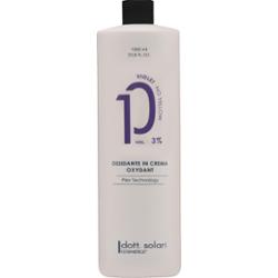 Dott.Solari Oxydant – oksydant do koloryzacji i rozjaśniania włosów, 1000 ml 3% | VOL 10 Anti-Yellow