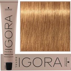 Schwarzkopf Professional Igora Royal Absolutes - trwała farba do włosów z kolagenem, 60ml 9-60 | Ekstra Jasny Blond Czekoladowo Naturalny