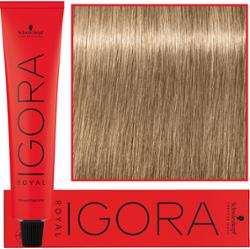 Schwarzkopf Professional Igora Royal - trwała farba do włosów o innowacyjnej formule, 60ml 8-0 | Jasny Blond Naturalny