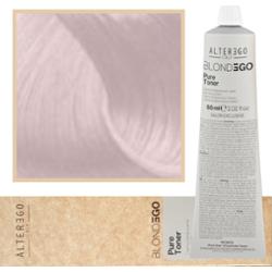 Alter Ego BlondEgo Pure Toner - ochładzający kolor toner do włosów blond, różne kolory, 60ml White | Biały