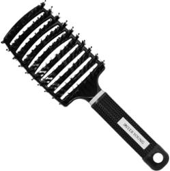 SISTER YOUNG - ZOCO WHITE - Szczotka do włosów z Włosiem Dzika do Rozczesywania, Biała