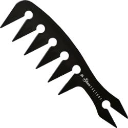 The Shave Factory Hair Comb 044 - grzebień barberski do modelowania fryzur, kolor czarny