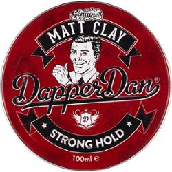 Dapper Dan Matt Clay - glinka o silnym chwycie i naturalnie matowym wykończeniu, 100ml