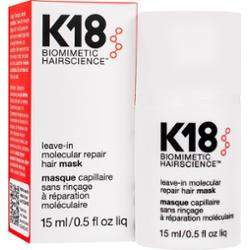 K18 Leave-in Molecular Repair Hair Mask - odbudowująca maska bez spłukiwania, 15ml