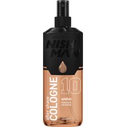 Nishman After Shave Cologne 10 Amber - woda kolońska po goleniu, 400ml