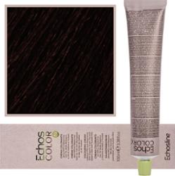 Echosline Echos Color Colouring Cream - wegańska farba do włosów, 100ml 4,72 | Ciepły Brązowy Średni Kasztan