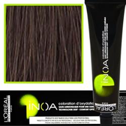 Loreal Professionnel Inoa - farba do włosów bez amoniaku z dodatkową ochroną włosa, 60ml 6.0 Głęboki Ciemny Blond