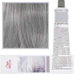 Wella True Grey - farba utleniająca do naturalnie siwych włosów, 60ml Steel Glow Medium | Stalowy Blask Średni Toner