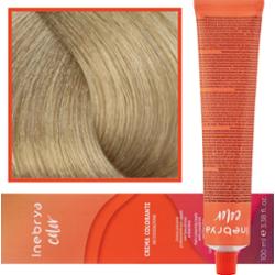 Inebrya Color - farba krem koloryzujący do włosów, 100ml 9 | Czysty Bardzo Jasny Blond