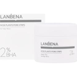 Lanbena Nose Plants Pore Strips 2% BHA - plastry usuwające zaskórniki, 30g