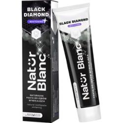 Sylveco Natur Blanc Pasta do zębów BLACK DIAMOND - pasta do zębów z formułą wybielającą, 100ml
