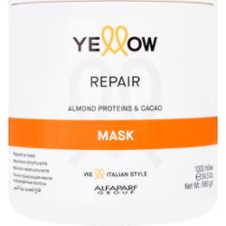 Alfaparf YELLOW Repair - maska odżywiająca i regenerująca do włosów zniszczonych, 1000ml
