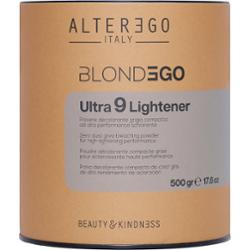 Alter Ego BlondEgo Ultra 9 Lightener Powder - rozjaśniacz do włosów w proszku, 500g