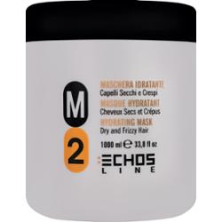 Echosline M2 Hydrating Mask – nawilżająca maska do włosów suchych i puszących się, 1000ml