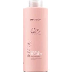 Wella INVIGO Blonde Recharge szampon do zimnego blondu 1000ml