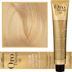 Fanola Oro Therapy - farba do włosów bez amoniaku, pełna paleta kolorów 10,3 Extra | Blond Platynowy Złoty Extra