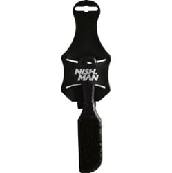 Nishman Fade Brush S - szczotka z naturalnego włosia do włosów i brody