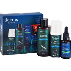 Duetus For Men Zestaw do brody – kompleksowa pielęgnacja zarostu, 145ml+50ml+30ml
