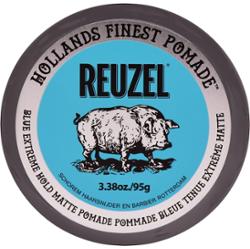Reuzel Blue Extreme Hold Matte Pomade – matowa pomada do mocnej stylizacji, 95 g