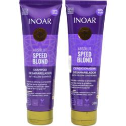 Inoar Absolut Speed Blond Duo Pack do włosów blond oraz siwych 250ml